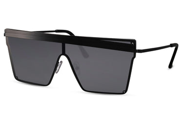 Heart-shaped sunglasses with pink lenses